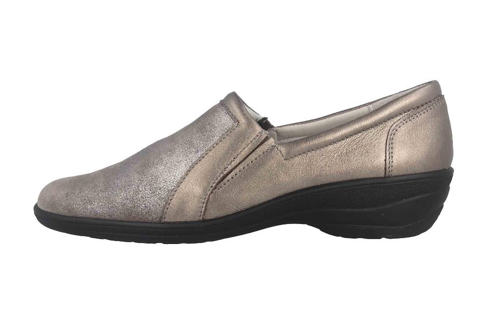 Hickersberger Padua Halbschuhe In Übergrößen Grau 9711-2101 Große Damenschuhe