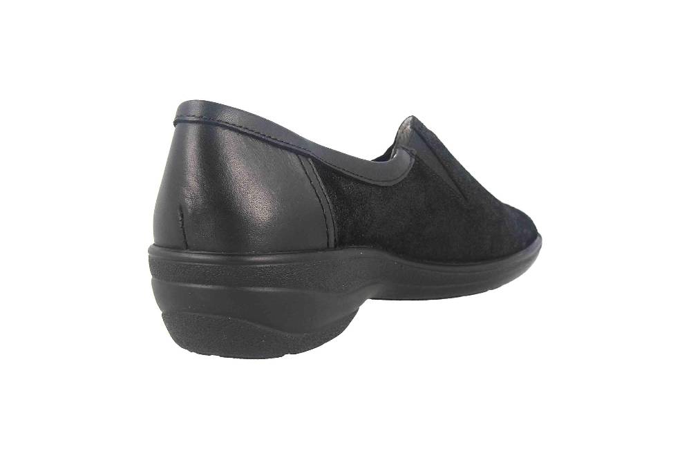 Hickersberger Padua Halbschuhe In Übergrößen Schwarz 9713-9102 Große Damenschuhe