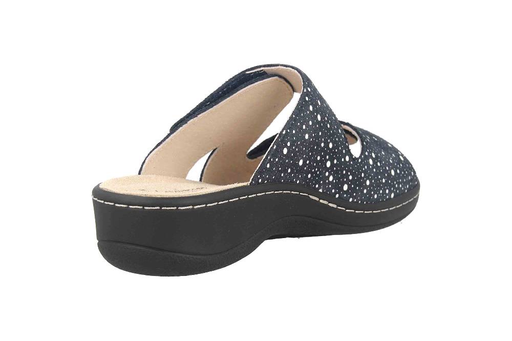 Hickersberger Pantoletten In Blau 2819-7008 Damenschuhe