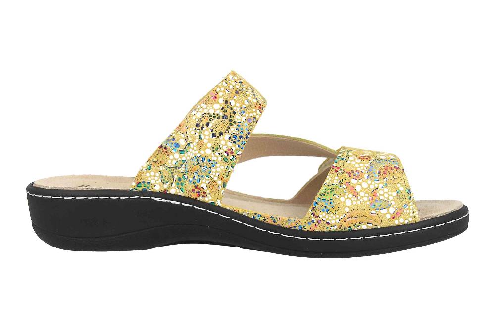 Hickersberger Pantoletten In Übergrößen Grün 2846-5042 Große Damenschuhe