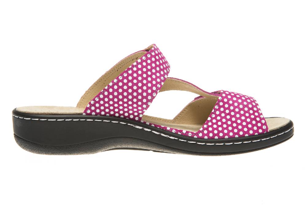 Hickersberger Vario Pantoletten In Übergrößen Rosa 2846 4032 Große Damenschuhe