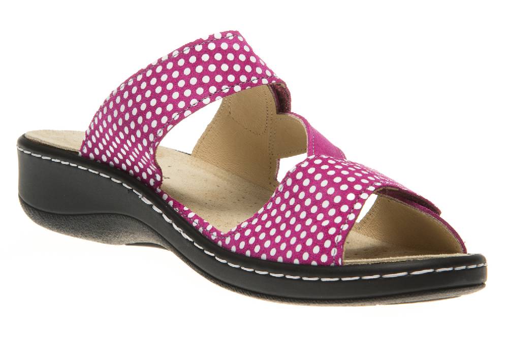 Hickersberger Vario Pantoletten In Übergrößen Rosa 2846 4032 Große Damenschuhe