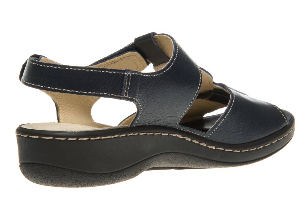 Hickersberger Vario Sandaletten In Übergrößen Blau 5108 7100 Große Damenschuhe