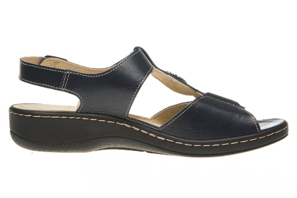 Hickersberger Vario Sandaletten In Übergrößen Blau 5108 7100 Große Damenschuhe