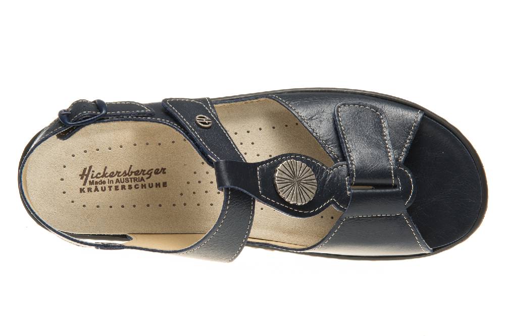 Hickersberger Vario Sandaletten In Übergrößen Blau 5108 7100 Große Damenschuhe