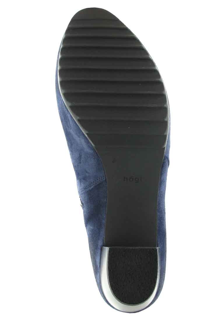 Högl Ankle Boots In Übergrößen Blau 6-10 5912 3200 Große Damenschuhe