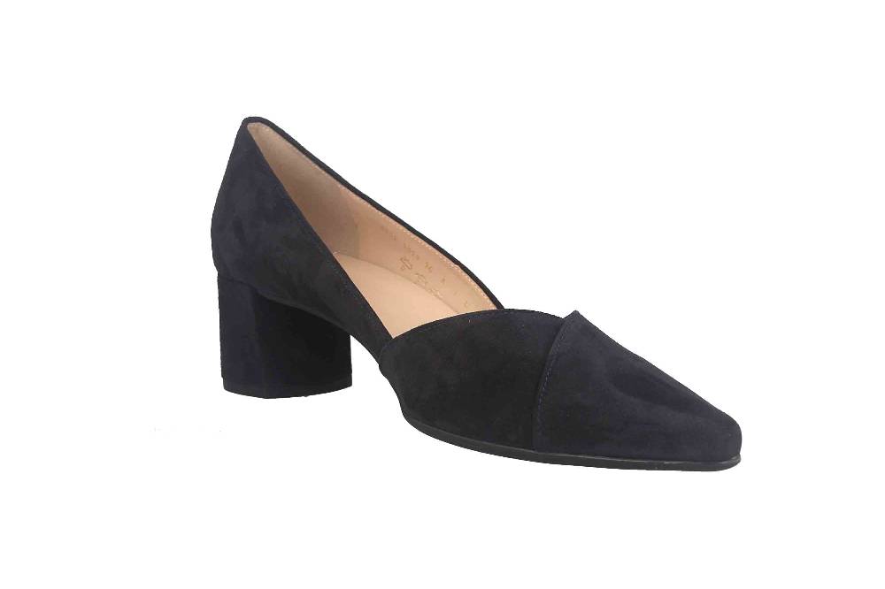 Högl Ballerinas In Übergrößen Blau 7-100012-35000 Große Damenschuhe