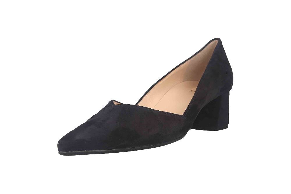 Högl Ballerinas In Übergrößen Blau 7-100012-35000 Große Damenschuhe