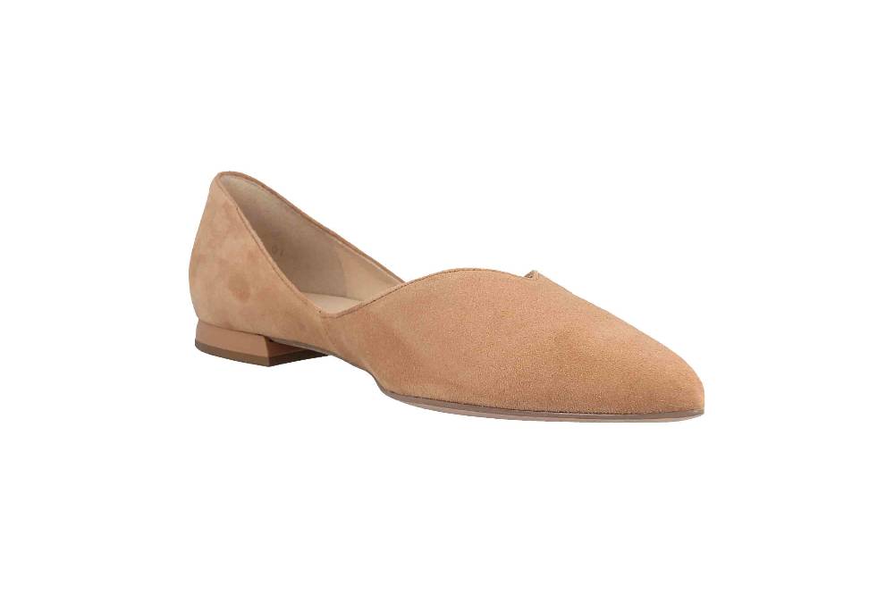 Högl Ballerinas In Übergrößen Braun 7-100012-15000 Große Damenschuhe