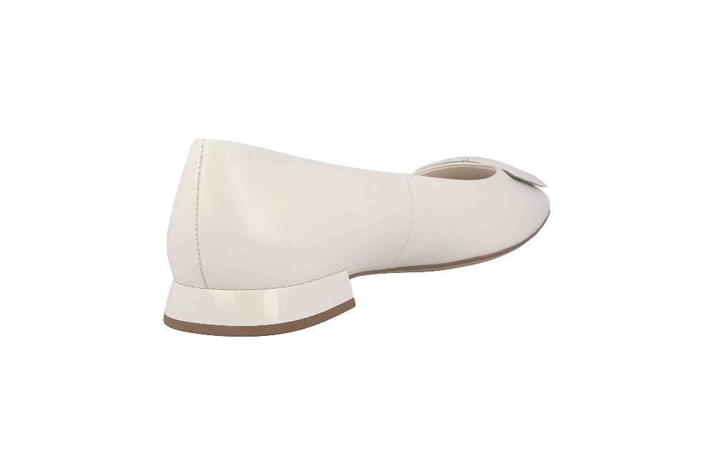 Högl Ballerinas In Übergrößen Elfenbein 7-101020-12000 Große Damenschuhe