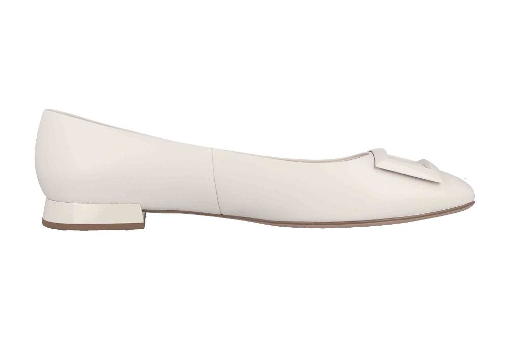 Högl Ballerinas In Übergrößen Elfenbein 7-101020-12000 Große Damenschuhe