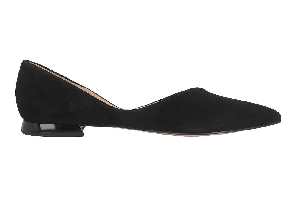 Högl Ballerinas In Übergrößen Schwarz 7-100012-01000 Große Damenschuhe