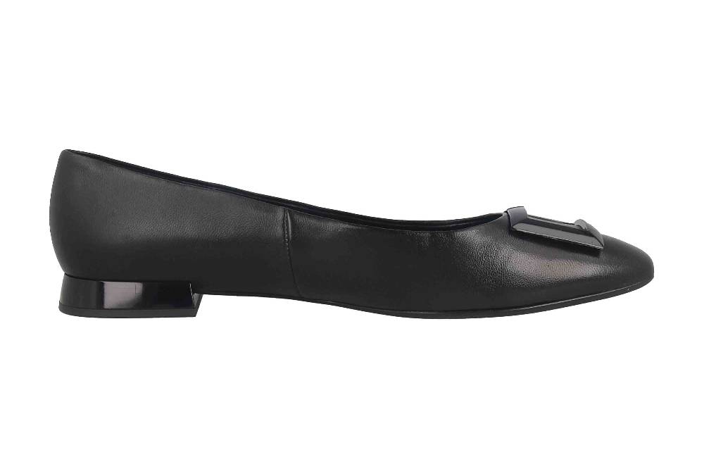 Högl Ballerinas In Übergrößen Schwarz 7-101020-01000 Große Damenschuhe