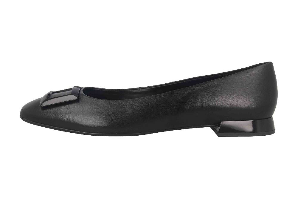 Högl Ballerinas in Übergrößen Schwarz 7-101020-01000 große Damenschuhe