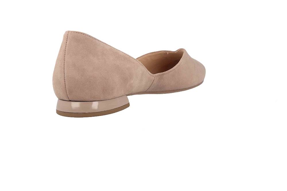 Högl Ballerinas In Übergrößen Taupe 7-100012-19000 Große Damenschuhe