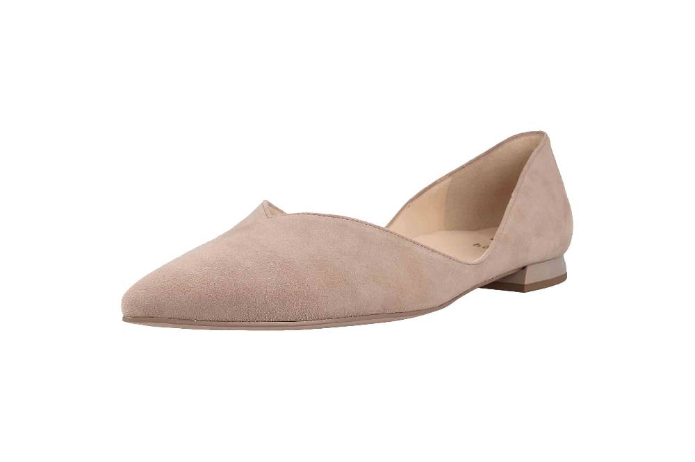Högl Ballerinas In Übergrößen Taupe 7-100012-19000 Große Damenschuhe