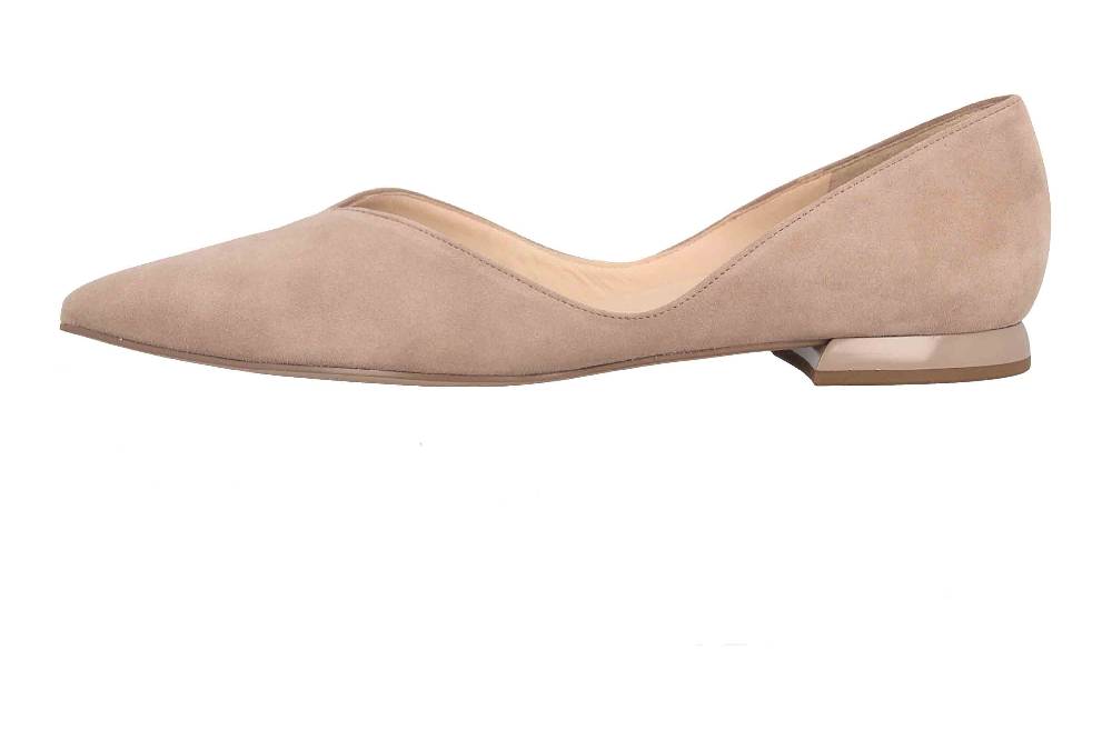 Högl Ballerinas in Übergrößen Taupe 7-100012-19000 große Damenschuhe