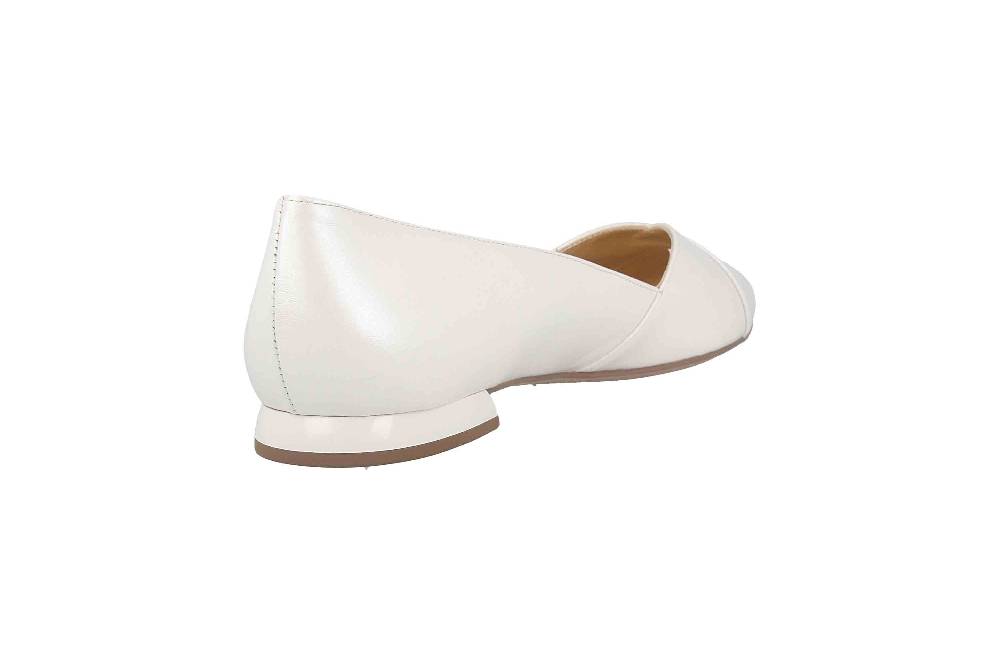 Högl BOULEVARD 10 Ballerinas In Übergrößen Elfenbein 0-170003-03000 Große Damenschuhe
