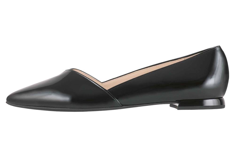 Högl BOULEVARD 10 Ballerinas in Übergrößen Schwarz [D2C]0-170004-0100 große Damenschuhe