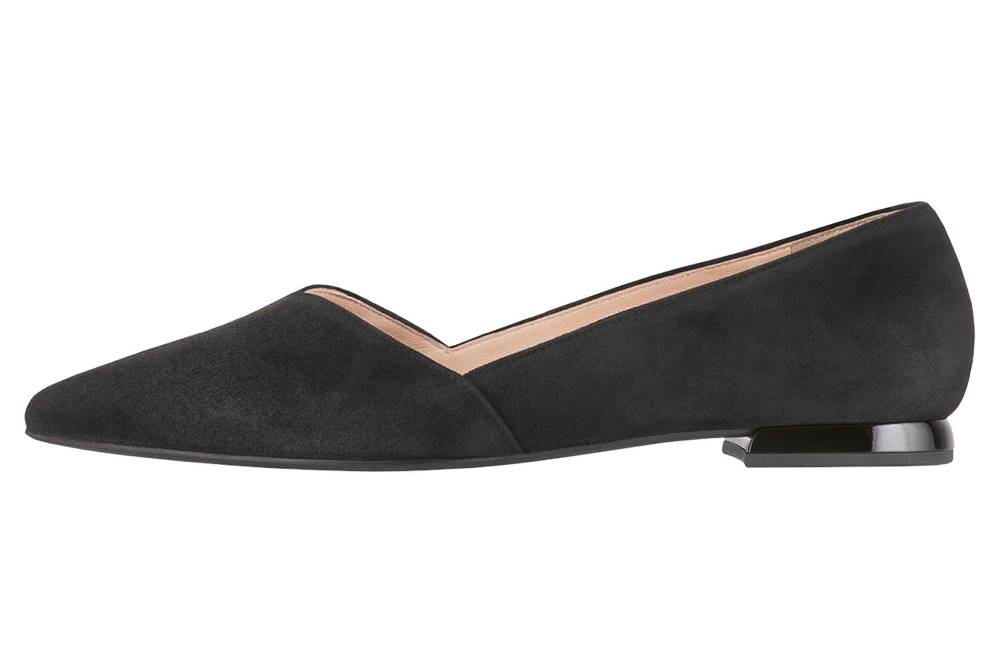 Högl BOULEVARD 10 Ballerinas In Übergrößen Schwarz [D2C]0-170002-0100 Große Damenschuhe