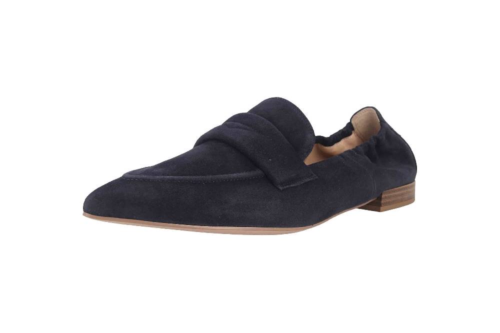 Högl BOULEVARD 20 Ballerinas In Übergrößen Blau 0-172002-30000 Große Damenschuhe