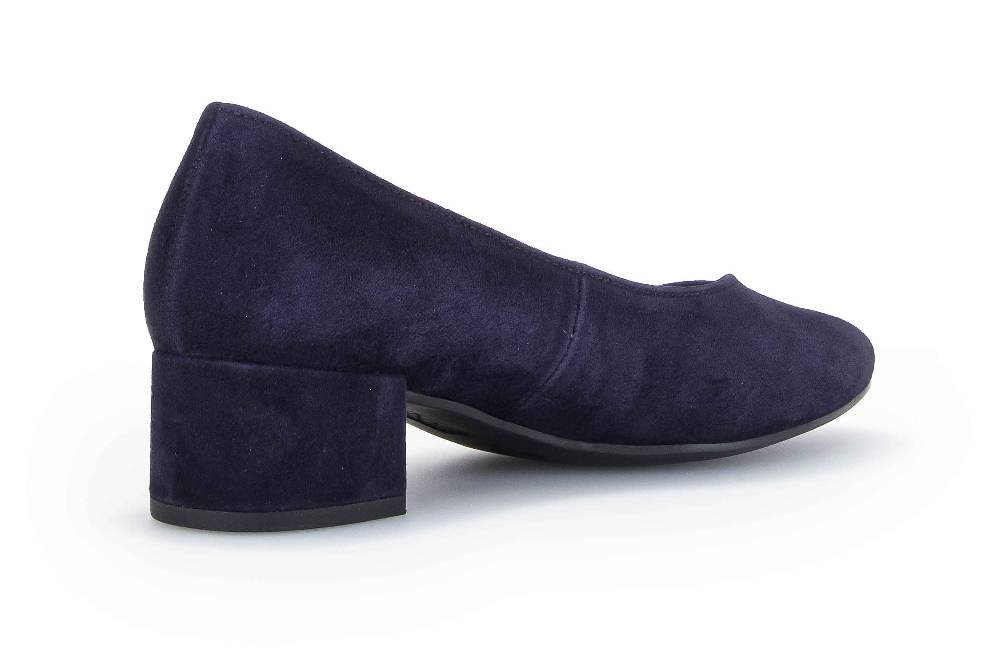 Högl BOULEVARD 20 Ballerinas In Übergrößen Blau 0-172002-30000 Große Damenschuhe