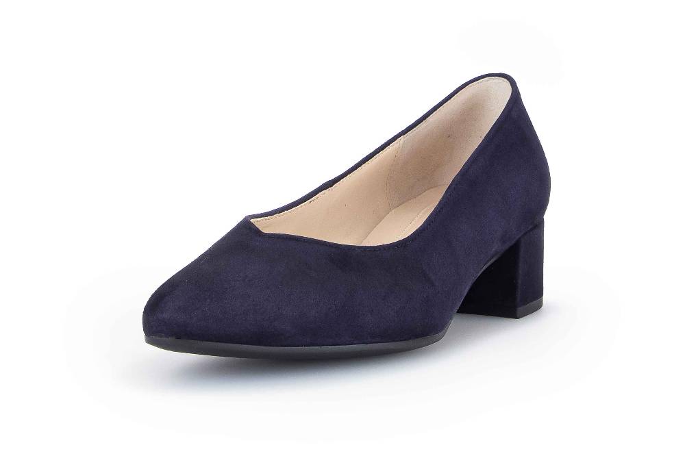 Högl BOULEVARD 20 Ballerinas In Übergrößen Blau 0-172002-30000 Große Damenschuhe