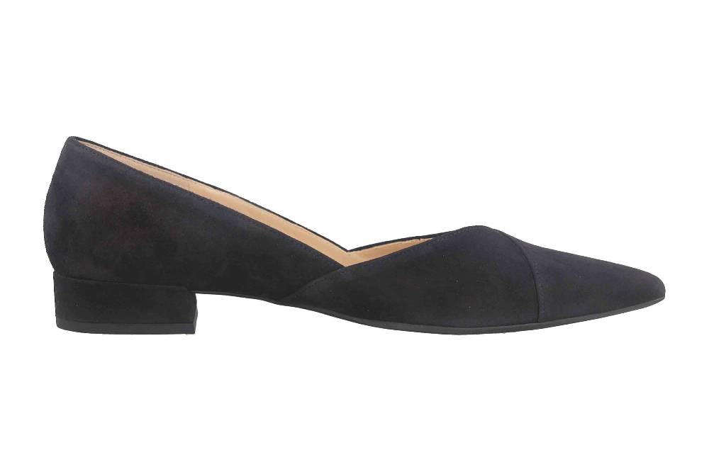 Högl BOULEVARD 20 Ballerinas In Übergrößen Blau 0-172002-30000 Große Damenschuhe