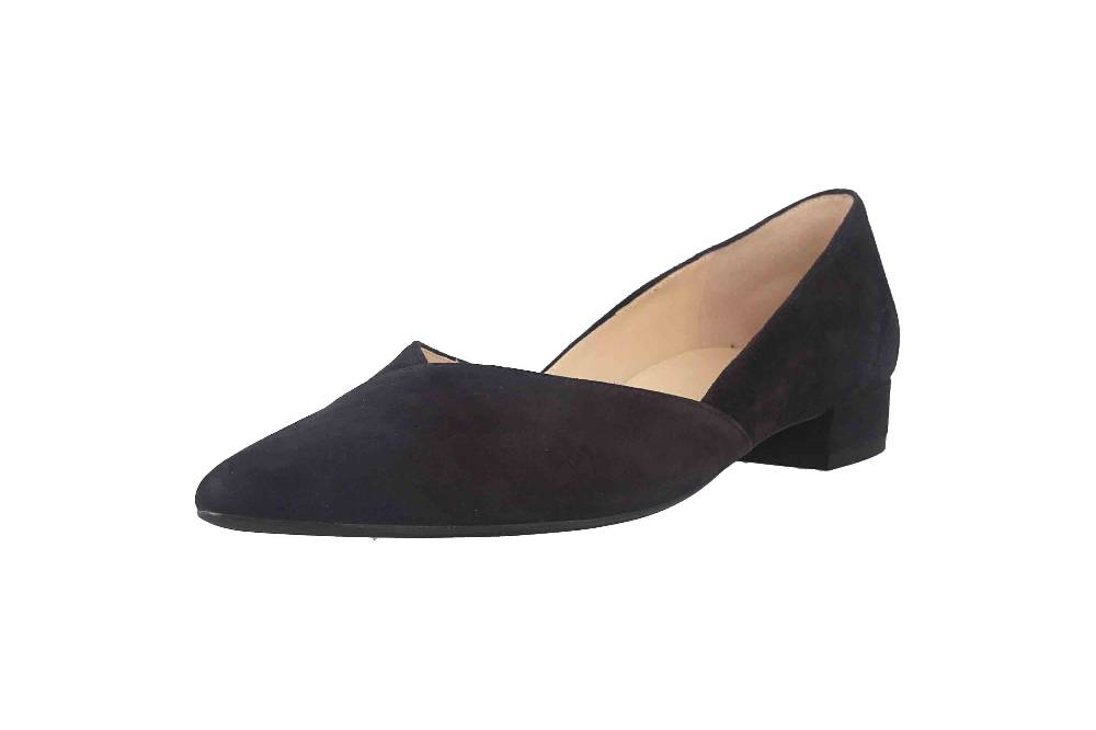 Högl BOULEVARD 20 Ballerinas In Übergrößen Blau 0-172002-30000 Große Damenschuhe