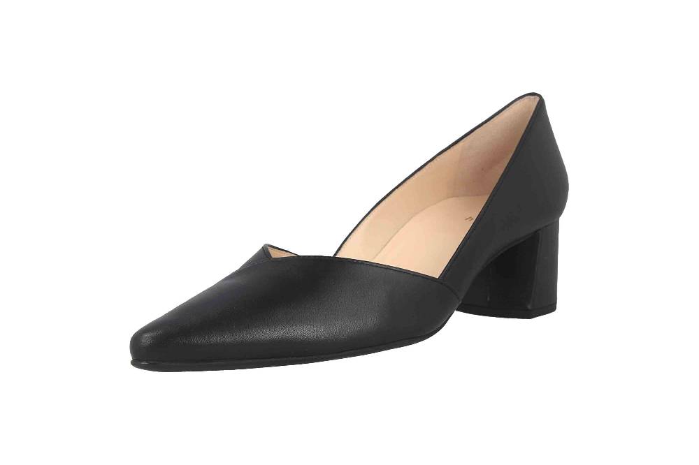 Högl BOULEVARD 45 Pumps In Übergrößen Schwarz 0-174500-01000 Große Damenschuhe