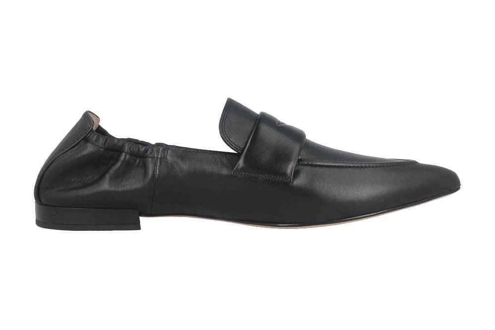 Högl Slipper In Übergrößen Schwarz 7-100400-01000 Große Damenschuhe