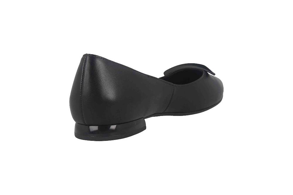 Högl VIVIENNE Ballerinas In Übergrößen Schwarz 8-100020-01000 Große Damenschuhe