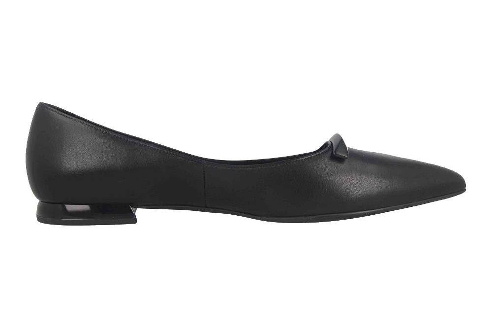 Högl VIVIENNE Ballerinas In Übergrößen Schwarz 8-100020-01000 Große Damenschuhe