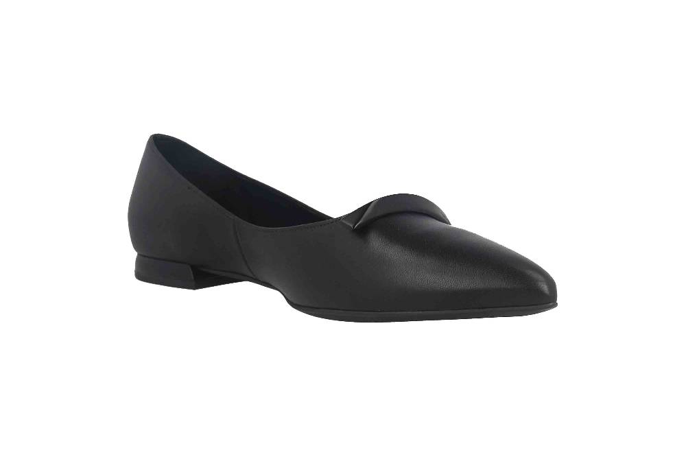 Högl VIVIENNE Ballerinas In Übergrößen Schwarz 8-100020-01000 Große Damenschuhe