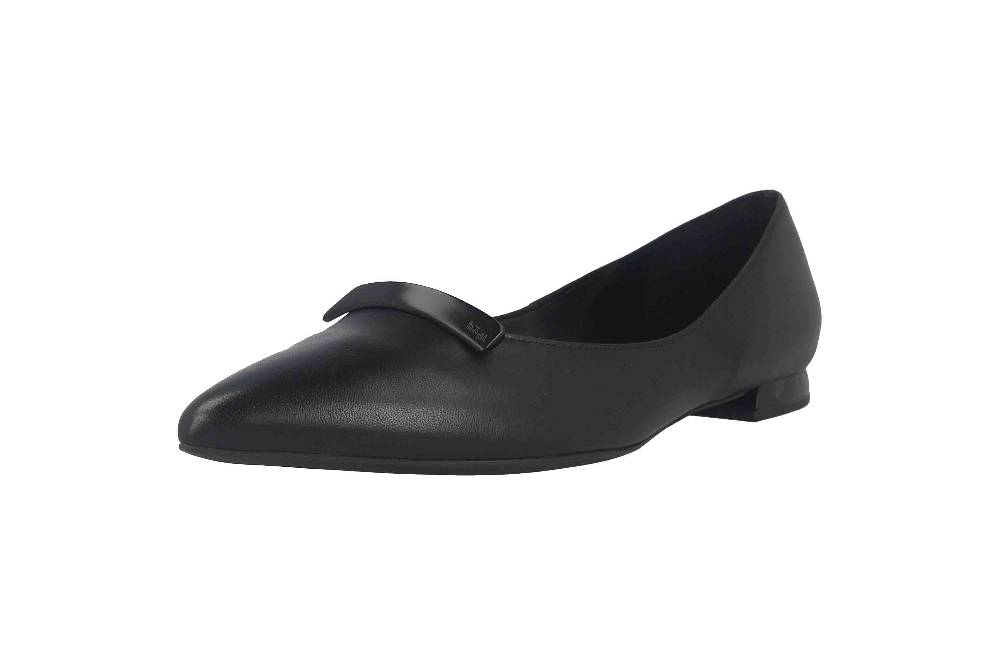 Högl VIVIENNE Ballerinas In Übergrößen Schwarz 8-100020-01000 Große Damenschuhe