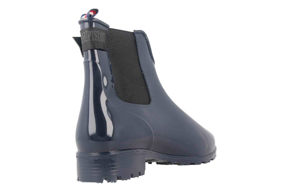 Inselhauptstadt Gummistiefel In Übergrößen Blau KLAW20-29-I-3 Große Damenschuhe
