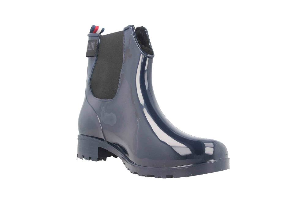 Inselhauptstadt Gummistiefel In Übergrößen Blau KLAW20-29-I-3 Große Damenschuhe