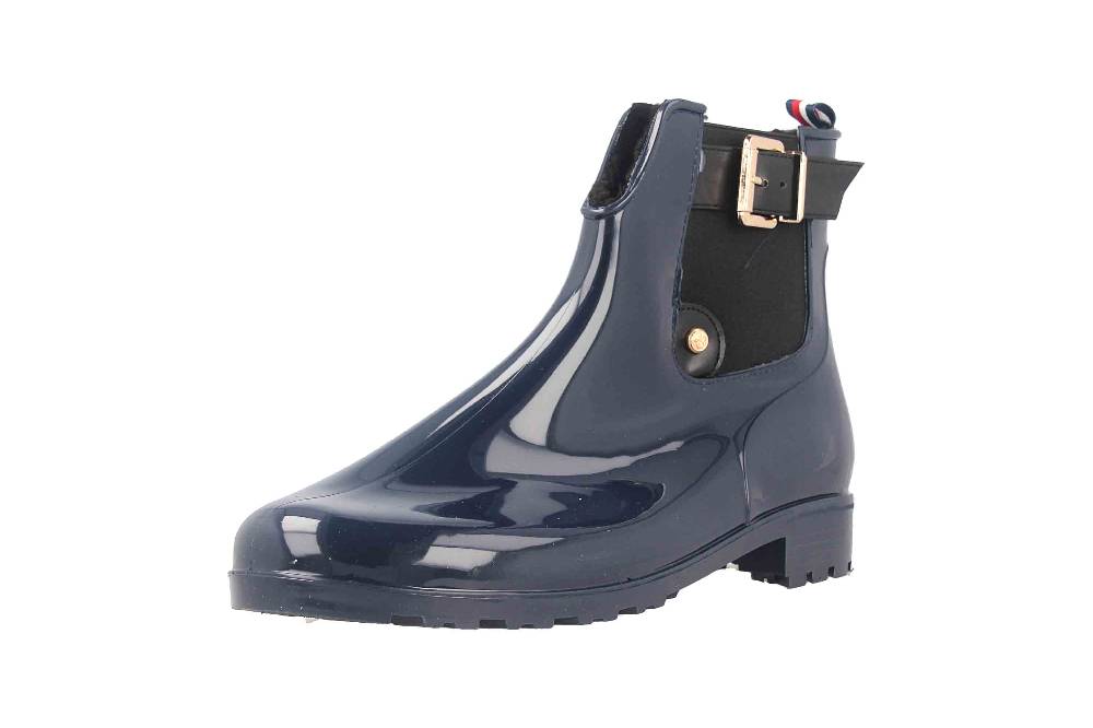 Inselhauptstadt Gummistiefel In Übergrößen Blau KLAW20-29-I-3 Große Damenschuhe