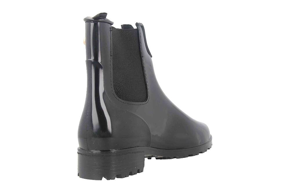 Inselhauptstadt Gummistiefel In Übergrößen Schwarz KLSS22-85-I-1 Große Damenschuhe