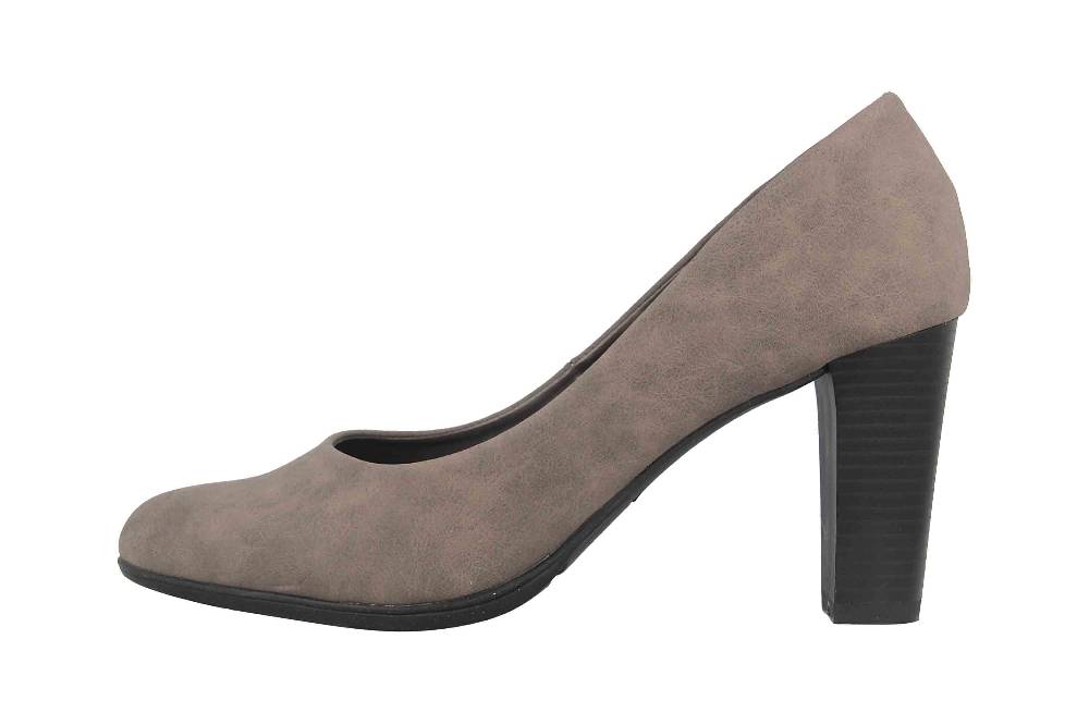 Inselhauptstadt Pumps in Übergrößen Grau LYSS22-08-I-1 große Damenschuhe