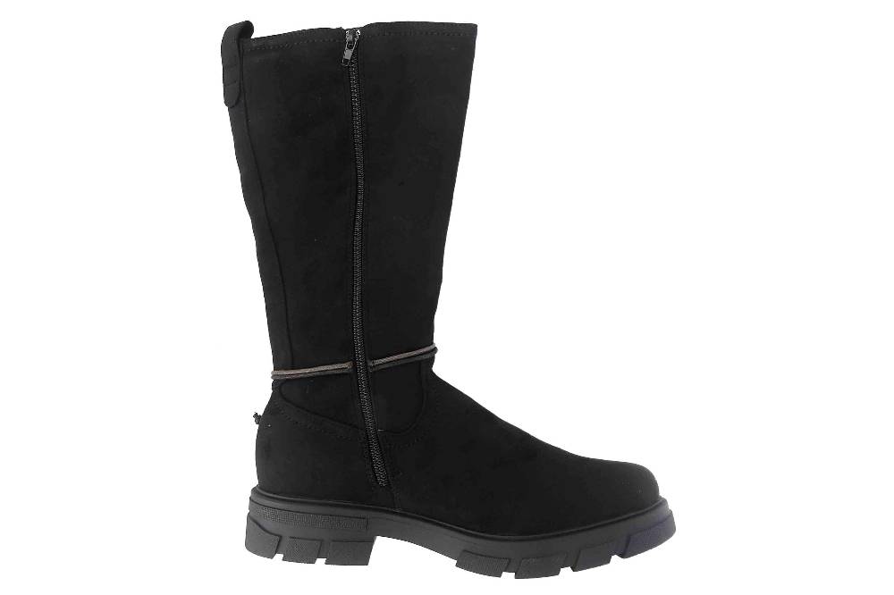 Inselhauptstadt Stiefel In Übergrößen Schwarz AB250903H-I-1 Große Damenschuhe