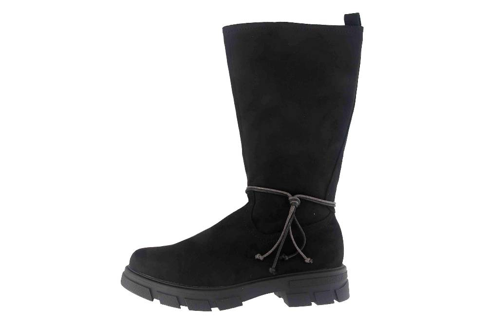 Inselhauptstadt Stiefel in Übergrößen Schwarz AB250903H-I-1 große Damenschuhe