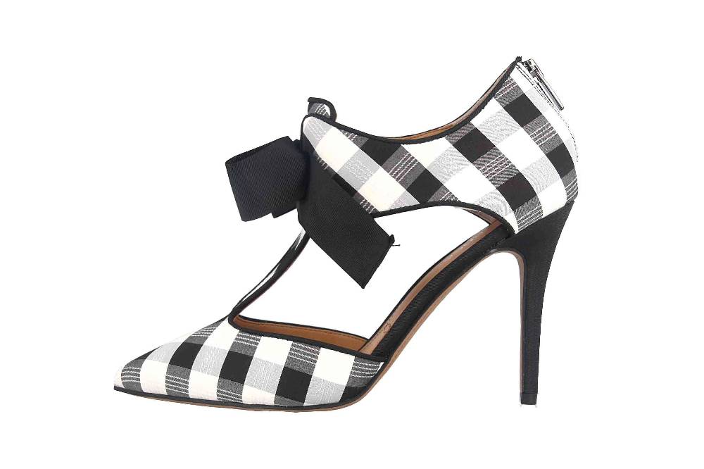 J.Reneé High Heels In Übergrößen Mehrfarbig Glaiza Black White Große Damenschuhe