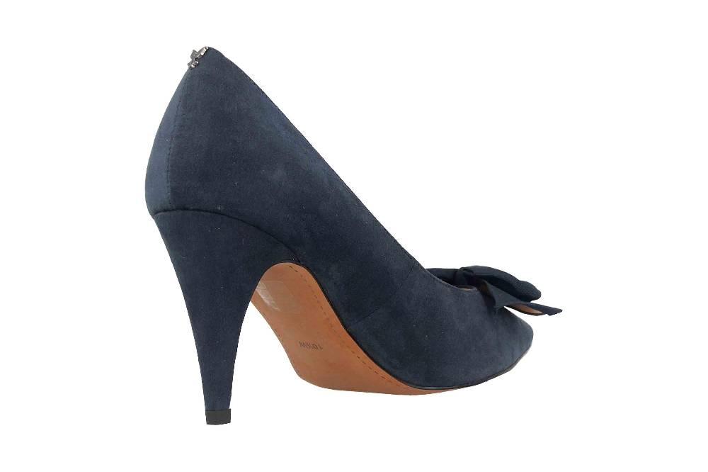 J.Reneé Pumps In Übergrößen Blau Idrease Navy Suede Große Damenschuhe
