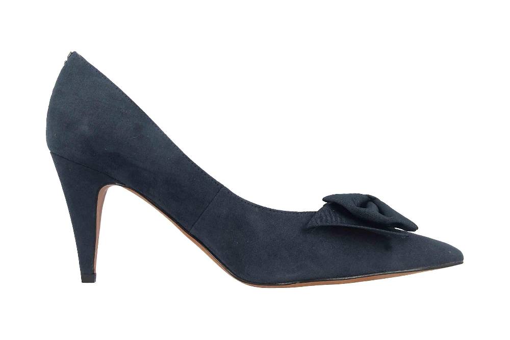 J.Reneé Pumps In Übergrößen Blau Idrease Navy Suede Große Damenschuhe