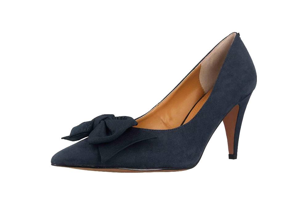 J.Reneé Pumps In Übergrößen Blau Idrease Navy Suede Große Damenschuhe