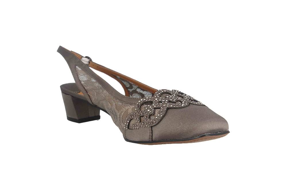 J.Reneé Pumps In Übergrößen Grau FALEEC-FADGR/WW Große Damenschuhe
