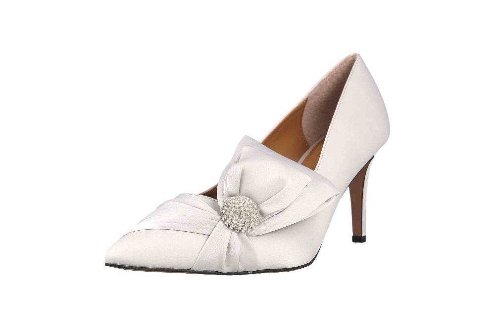 J.Reneé Pumps In Übergrößen Grau HIRISH-SAGRY Große Damenschuhe