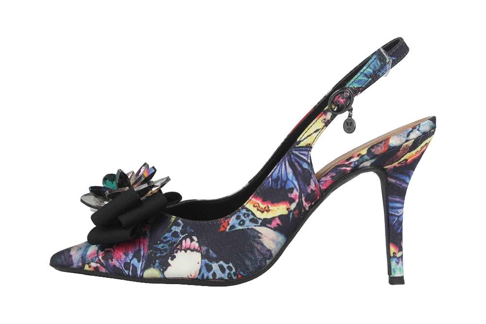 J.Reneé Pumps in Übergrößen Mehrfarbig Denyell Black Bright Multi große Damenschuhe