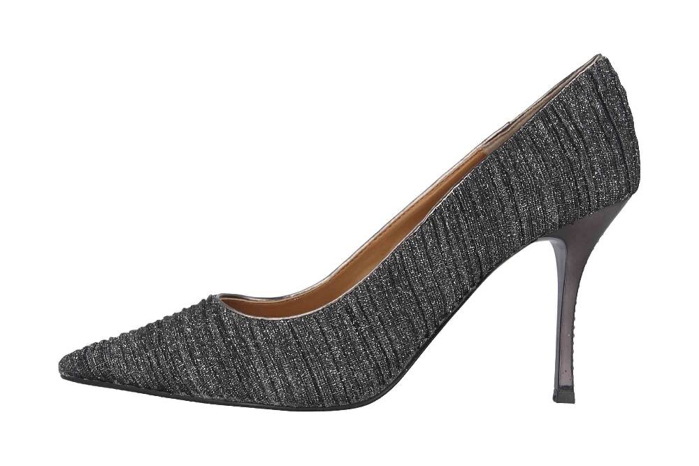 J.Reneé Pumps in Übergrößen Mehrfarbig Ginesia Pewter Glitter große Damenschuhe